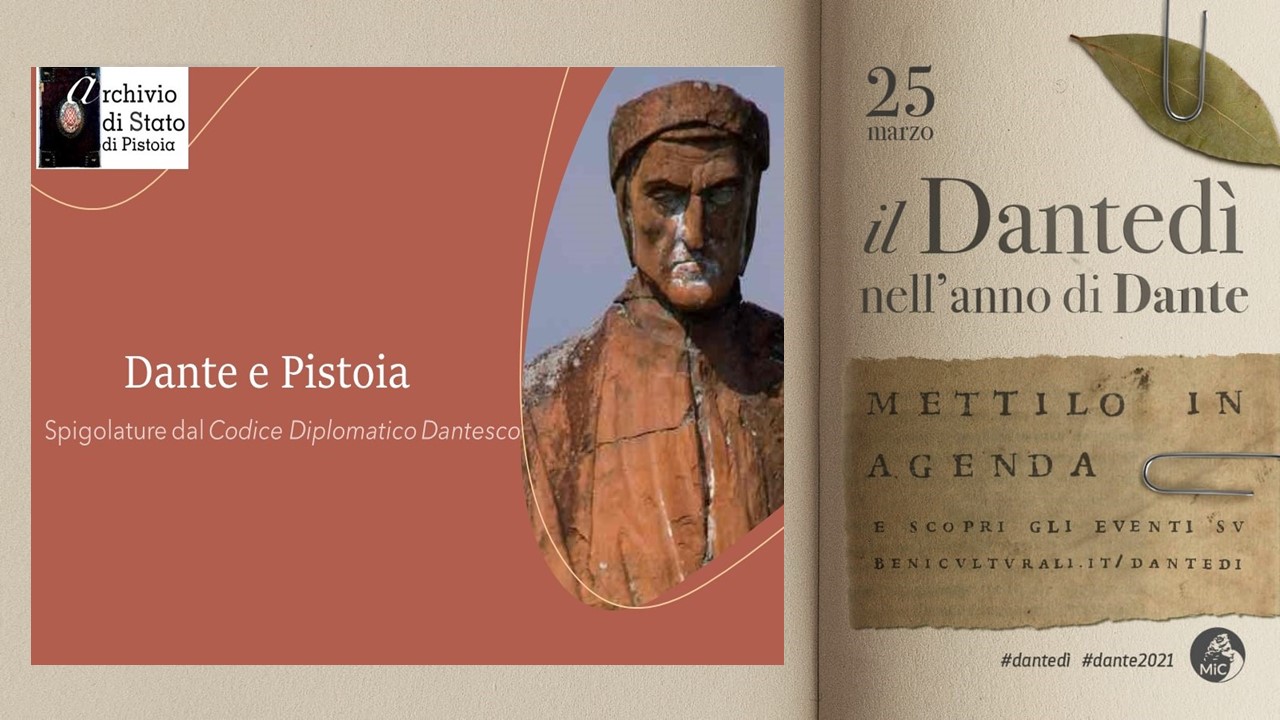 Dante e Pistoia. Spigolature dal Codice Diplomatico Dantesco